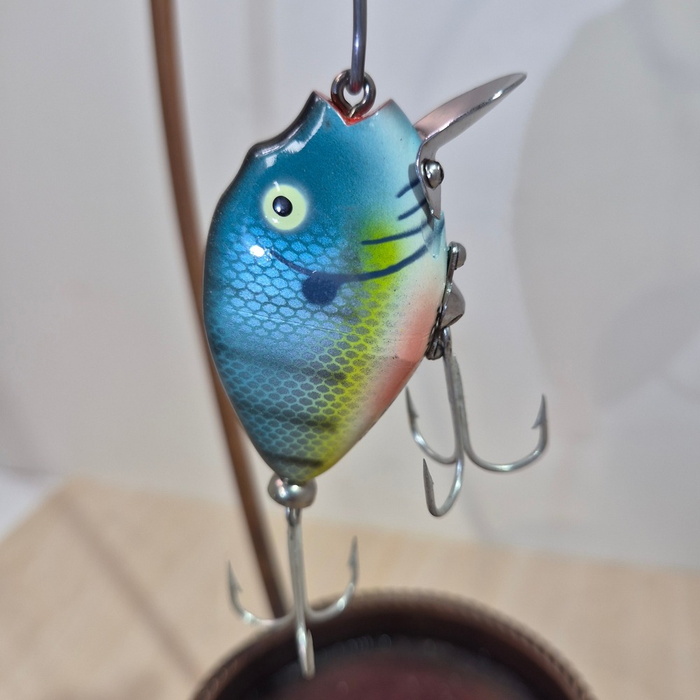 Vintage Heddon Punkinseed 9630 BGL Bluegill Fishing Lure with Original Box - Picture 3 of 9